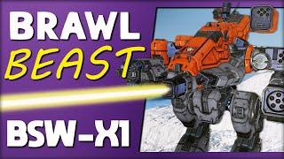 This Bushwacker can 'OUT-BRAWL' Assault Mechs EASILY... in MechWarrior Online (MWO)