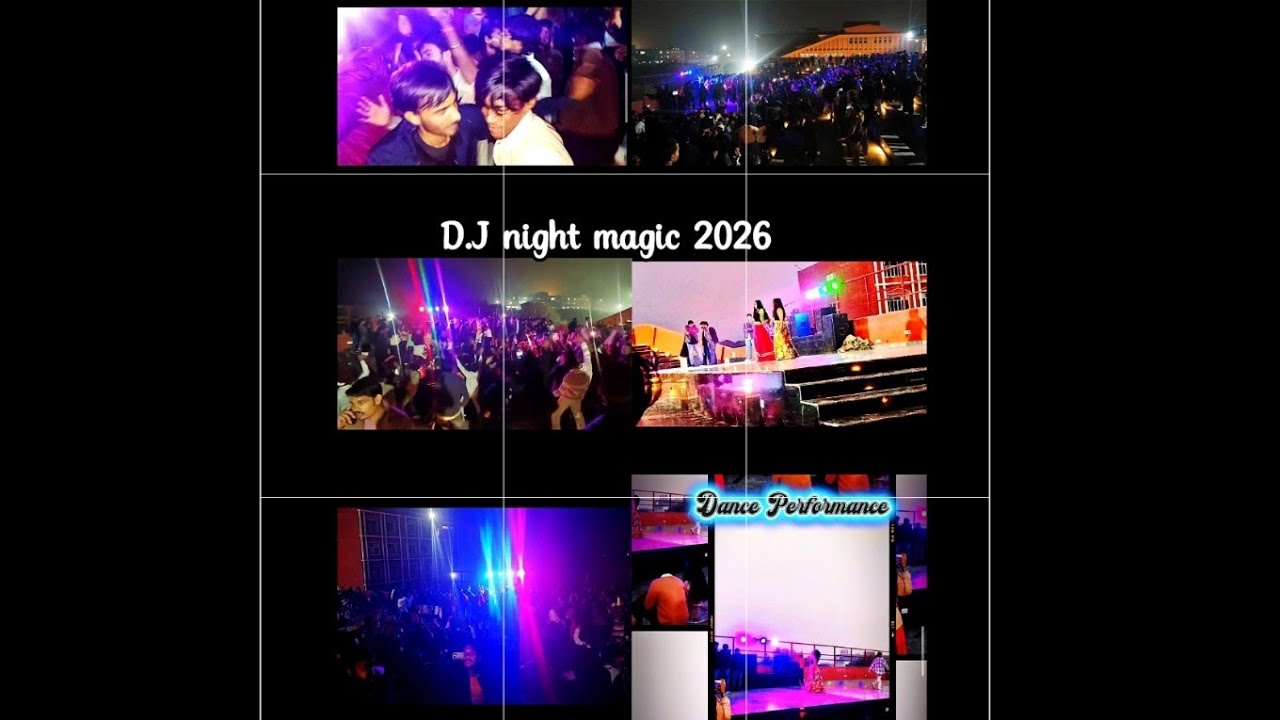 DJ Night Magic 2026|| New Year Party🎉