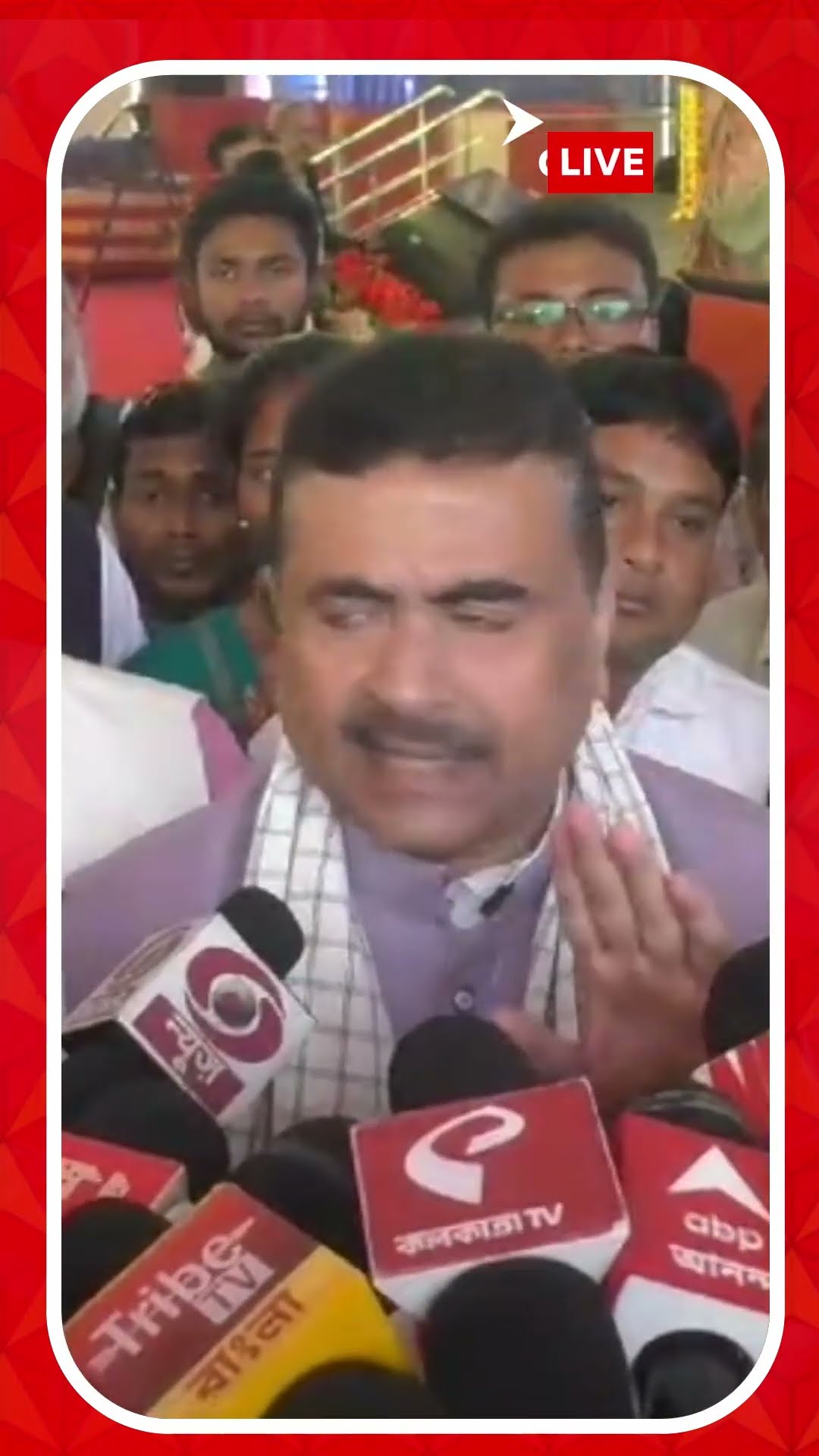 'তৃণমূলের নেতারা আধার কার্ড তৈরি করে দিচ্ছে', মন্তব্য শুভেন্দুর