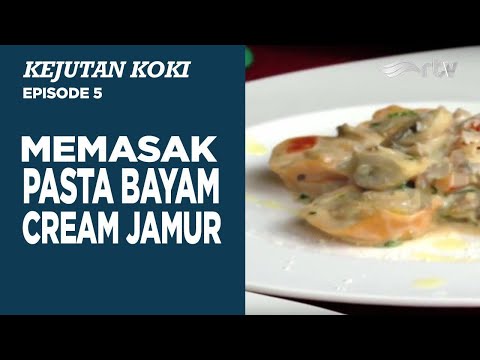 Kejutan Koki RTV : Pasta Bayam Cream Jamur (Episode 5)