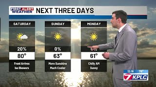 KPLC 7 News at Noon - KPLC First Alert Forecast