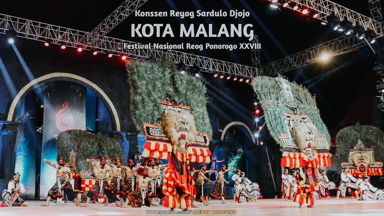 PENAMPILAN TERBAIK FESTIVAL NASIONAL REOG PONOROGO 2023 KOTA MALANG ...