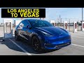 TESLA ROAD TRIP | LOS Angeles to VEGAS | Tesla Model Y Performance