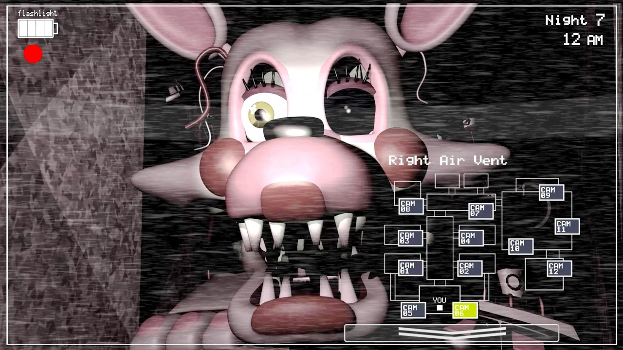 Mangle FNaF in Real Time Voice Lines Animated (Part 2) - YouTube