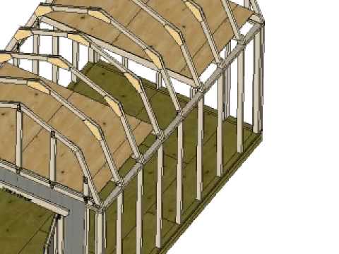 Diagrams To Build 20 x 16 Timber-Frame Outbuilding - Create Perfect ...
