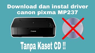 Cara Instal Driver Printer Canon MG2570s/MG2570 tanpa cd