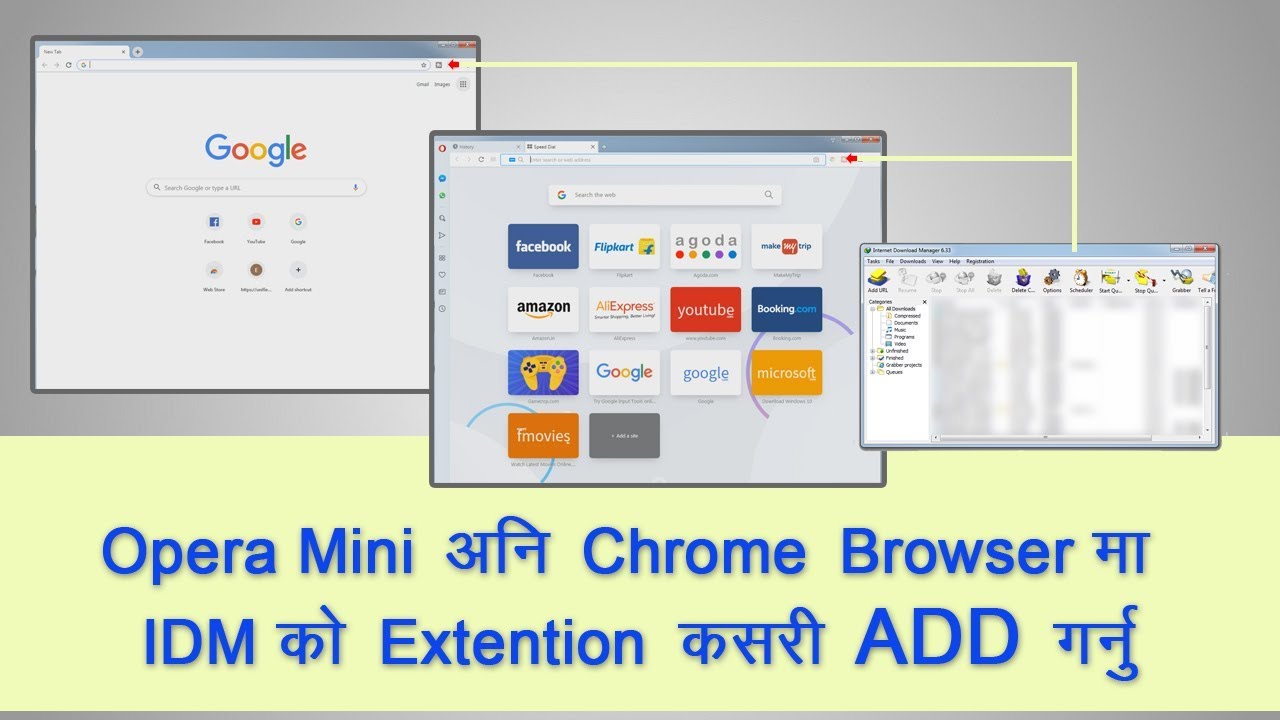How to add IDM Extension in Chrome 2020 II How to add IDM Extension in Opera II Tech Nepali