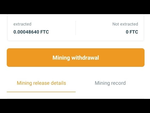 How to Withdraw your FTC Mining Earnings to your FTC Fin-chain Wallet ...