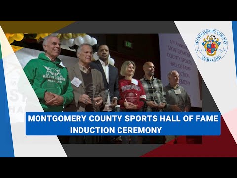 Montgomery County Sports Hall of Fame Inductees 2022 - YouTube
