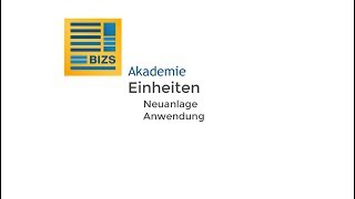 Einheiten