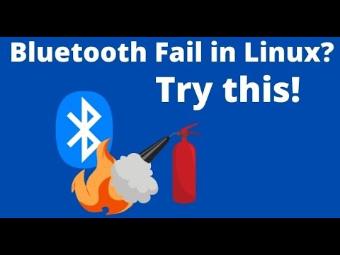 Bluetooth suddenly failed in Linux? Try this!