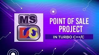 C++ mini cashier project in Turbo C++ | C++ tutorial | Turbo C/ C++