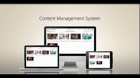 4K/HD Content Management System Promotional Video