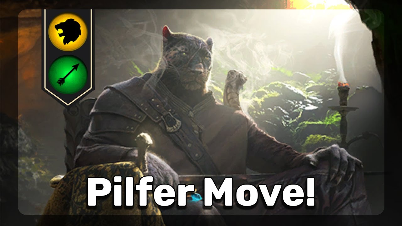 Pilfer Move Monk - Dark Brotherhood- The Elder Scrolls Legends