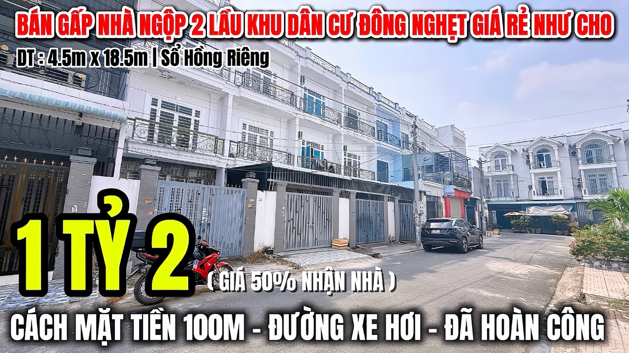 Bán Gấp 🆘 Nhà Ngộp 2 Lầu Khu Dân Cư Đông Nghẹt Giá Rẻ Như Cho | REVIEW NHÀ ĐẸP BÌNH CHÁNH