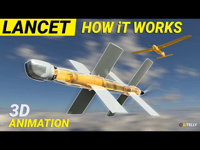 How Lancet Drone Works | Exploring Aerial Kamikaze Innovations class=