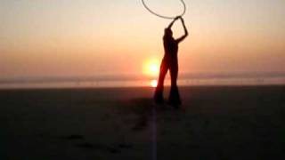 Cannon Beach Sunset Hoopdance 2 with Jess