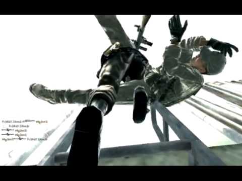 Epic, Lucky and Skilled (:D) Noscope Kill ||CoD4