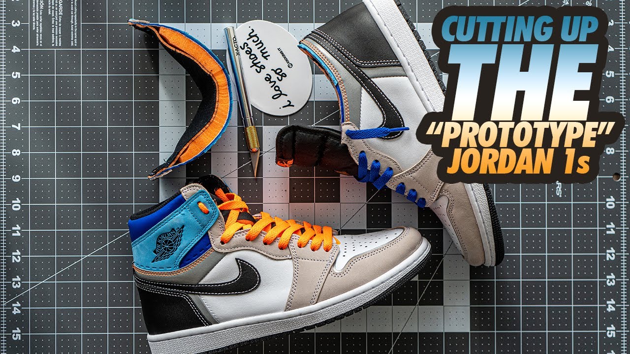 HOW TO CUT YOUR JORDAN PROTOTYPE 1s 