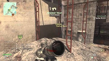 MW3 - Triple kill w/ MSR
