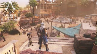 Assassin's Creed Mirage Gameplay - Market Exploration, Infiltration & More (AC Mirage Gameplay)