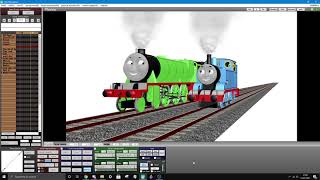 I just made my first animation in MMD!