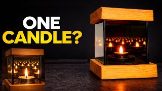Why This Wooden Lamp Creates 100+ Flames
