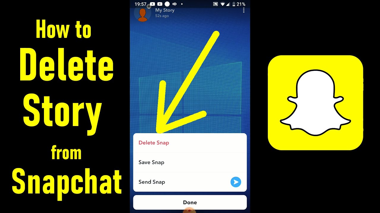 How to Delete Story from Snapchat 5