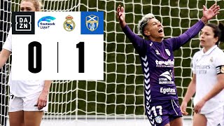 Real Madrid CF vs UDG Tenerife (0-1) | Resumen y goles | Highlights Liga F