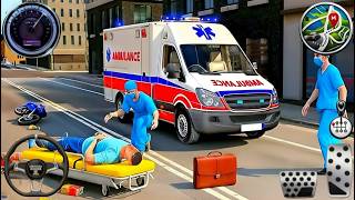 Ambulance City Rescue Simulator - 911 US Emergency Ambulance Driving 3D : Android Gameplay screenshot 5