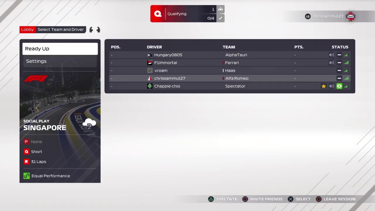 chrissammut27 CCR Singapore F1 2021