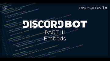 Discord bots with discord.py rewrite | Part 3 - Embeds