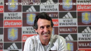 PREMIER LEAGUE FIRST TARGET..TOP 6 OR 7!| Unai Emery Sets Clear Ambition For The New Season! PRESSER