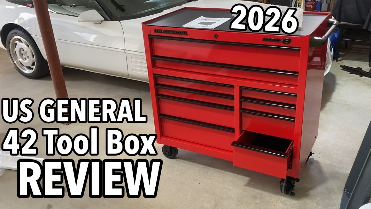 US General 42” Tool Box (Harbor Freight GOLD) - YouTube
