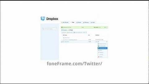Embedding Twitter in foneFrame