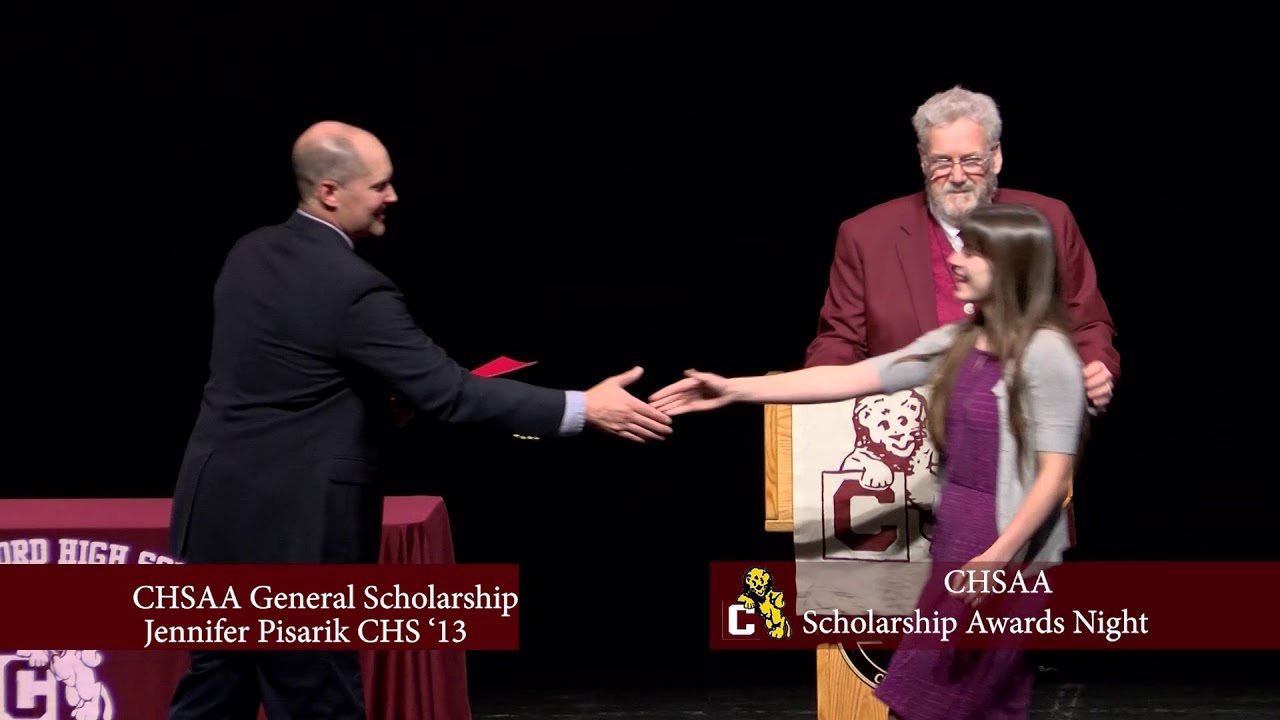 CHSAA 20th Annual Scholarship Awards Night 5/14/18 - YouTube
