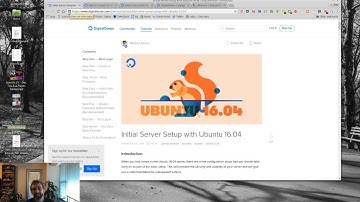 Flask 3 - setting up a Digital Ocean Box