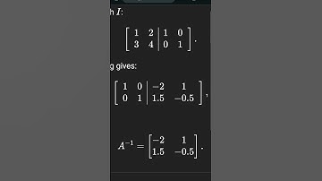 linear algebra using gaussian elimination for finding the matrix inverse