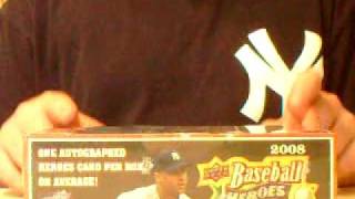 2008 Upper Deck Heroes Baseball NICE!!!