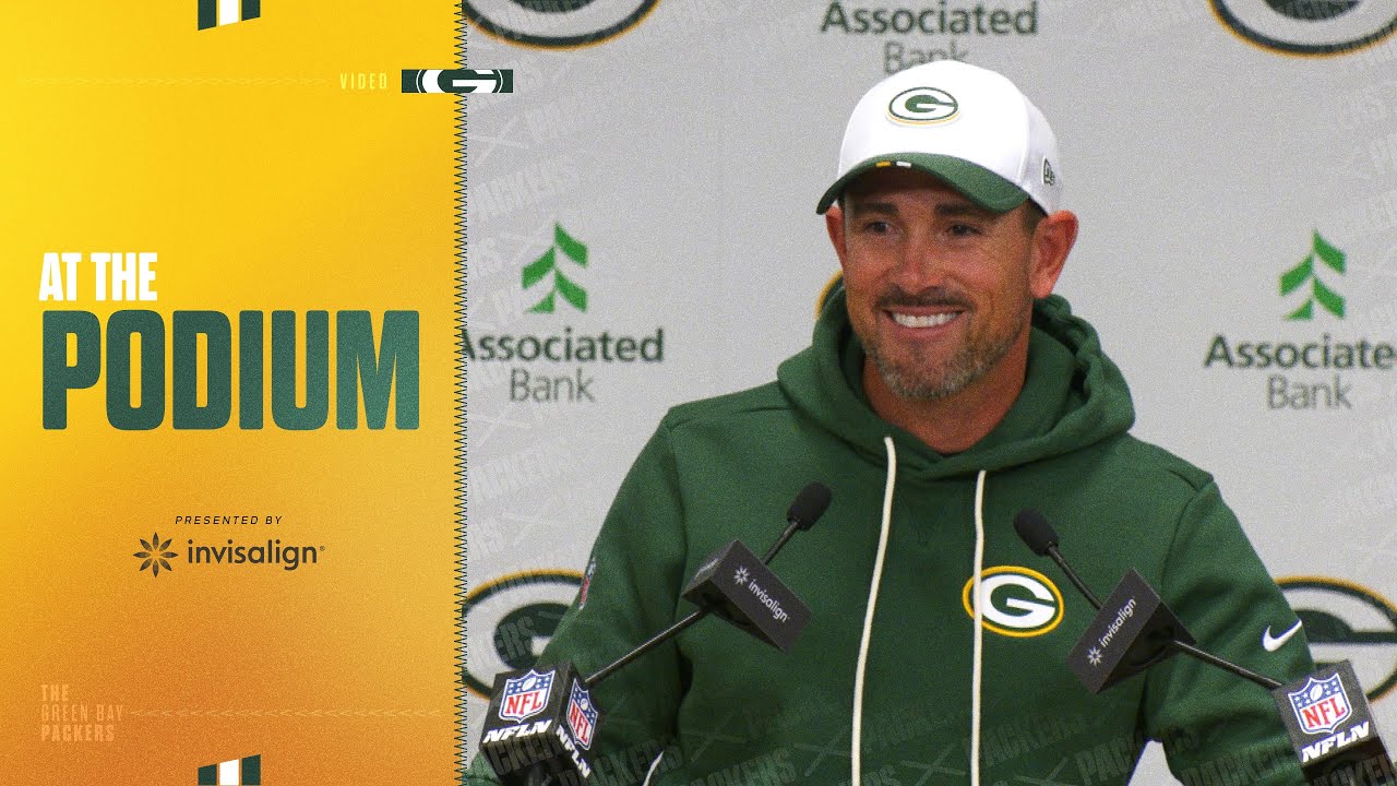 Matt LaFleur on Luke Musgrave: 'I'm really excited to see where he goes this season'