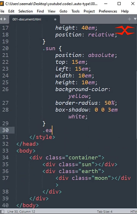 Solar System | HTML CSS