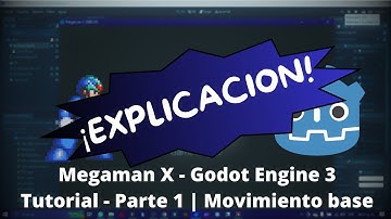 Megaman X - Godot Engine 3 Tutorial - Parte 1(Explicacion) | Movimiento base | #megamanx #godot #fyp