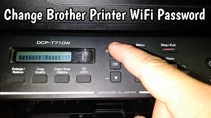 How to Change Brother Printer WiFi Password