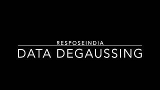 Hard Disk Degaussing
