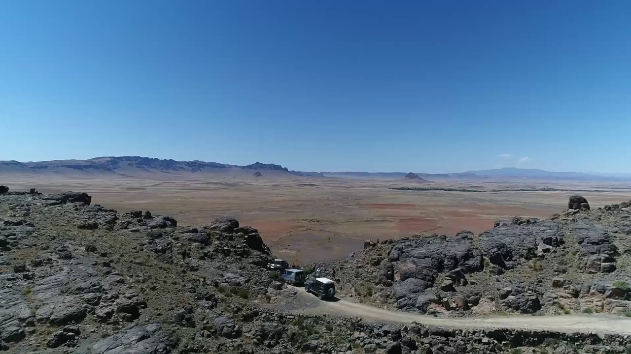 Pass  Anti-Atlas Mountains Morocco dron  dji phantom 4 pro