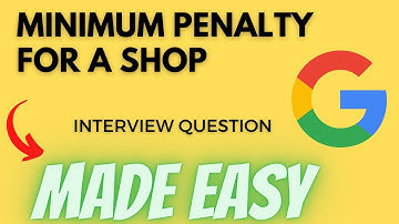 Minimum Penalty for a Shop - Leetcode 2483 - Python