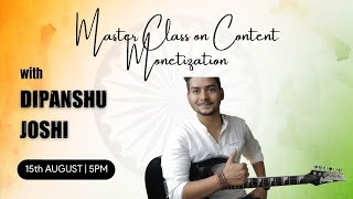 True Freedom for Content Creators| Classplus- Dipanshu Joshi