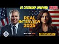 Real Interview of US Citizenship 2025 - N400 Naturalization Interview and Test - Ciudadania American