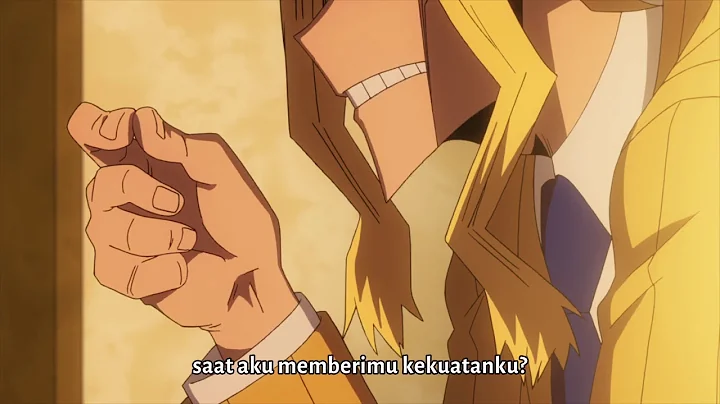 Boku no Hero Academia Season 2 Funny Scene - Midoriya Imitating All Might