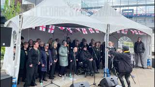 The BIG Sing at St George’s Day in Swanley April 2024